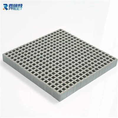 Griglia modellata FRP con superficie concava naturale